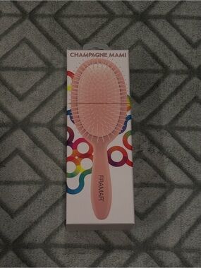 Framar Champagne Mami Pink Paddle Brush